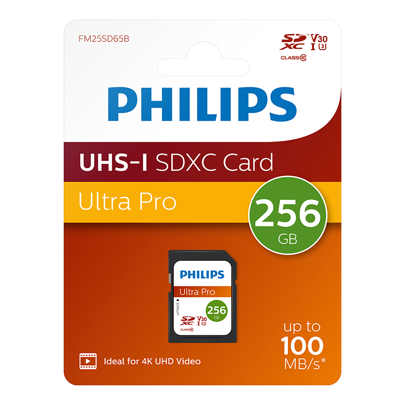 Philips SDXC UHS-I U3 Card